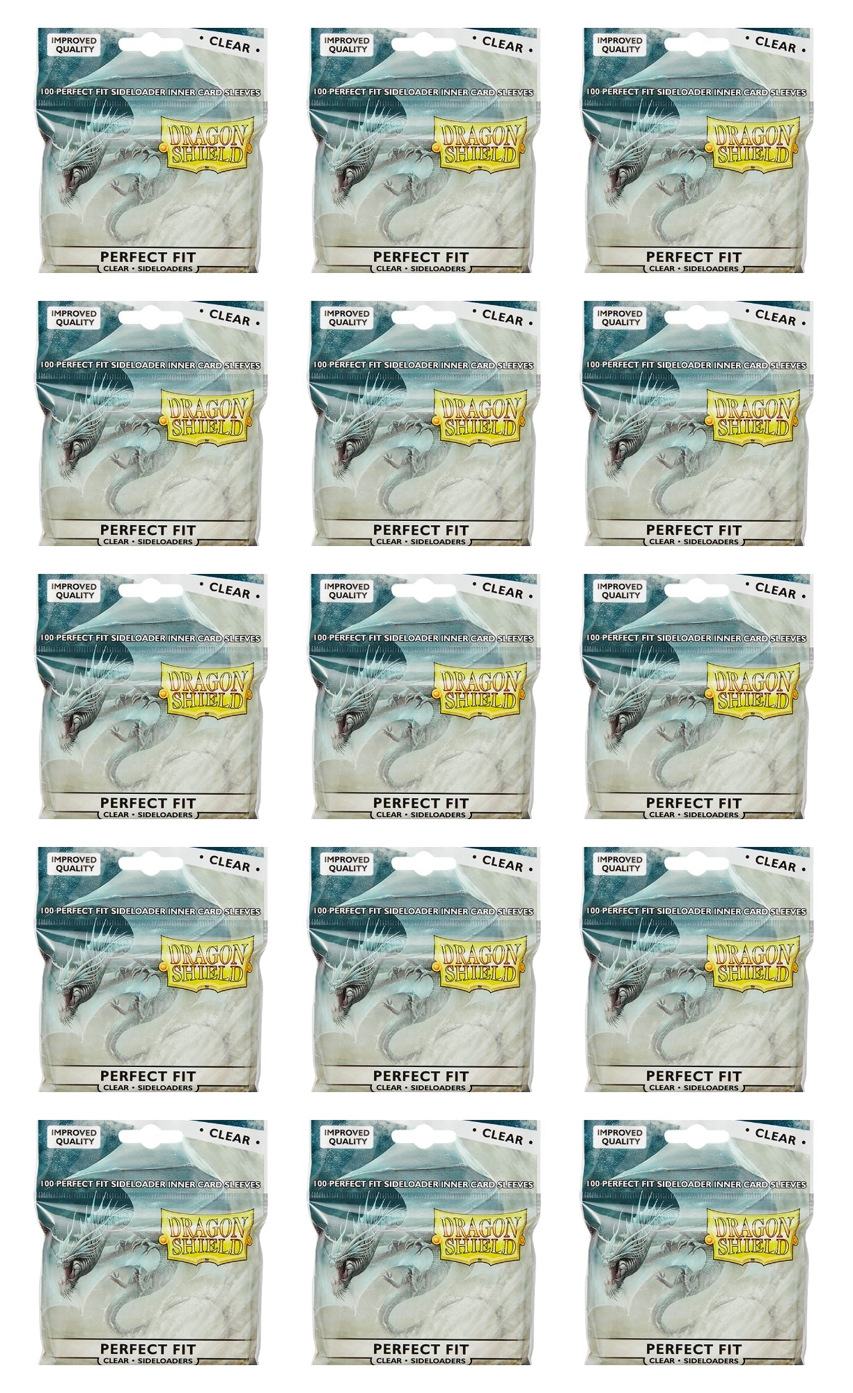 Dragon Shield Perfect Fit Side-Loading Sleeves Box - Clear