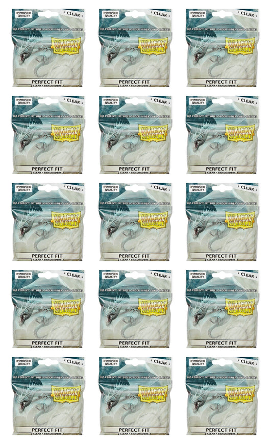 Dragon Shield Perfect Fit Side-Loading Sleeves Box - Clear