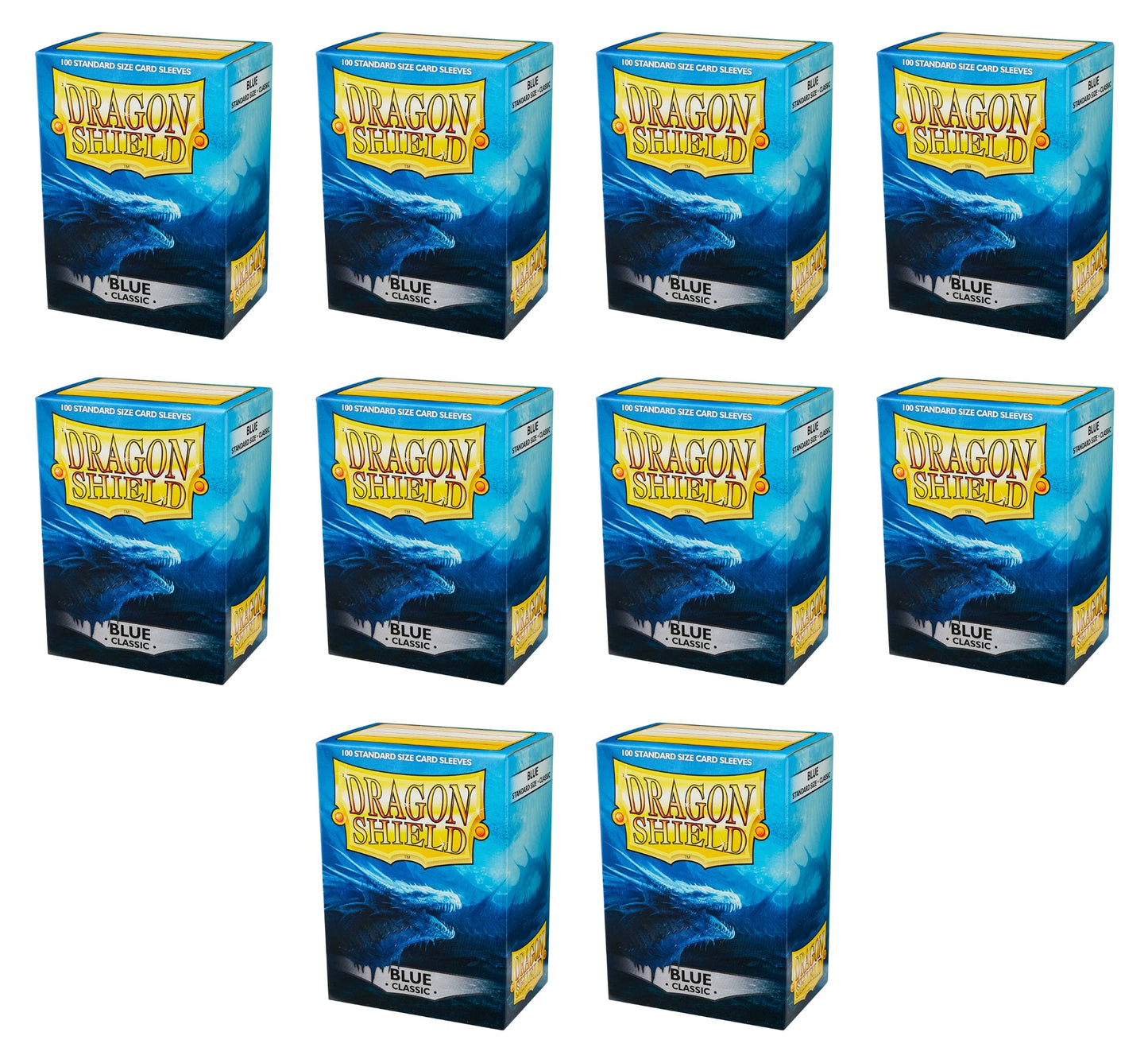 Dragon Shield Standard Classic Sleeves Box - Blue