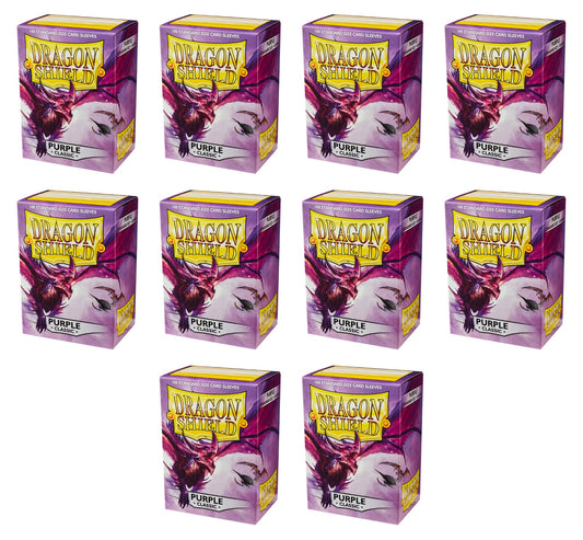 Dragon Shield Standard Classic Sleeves Box - Purple