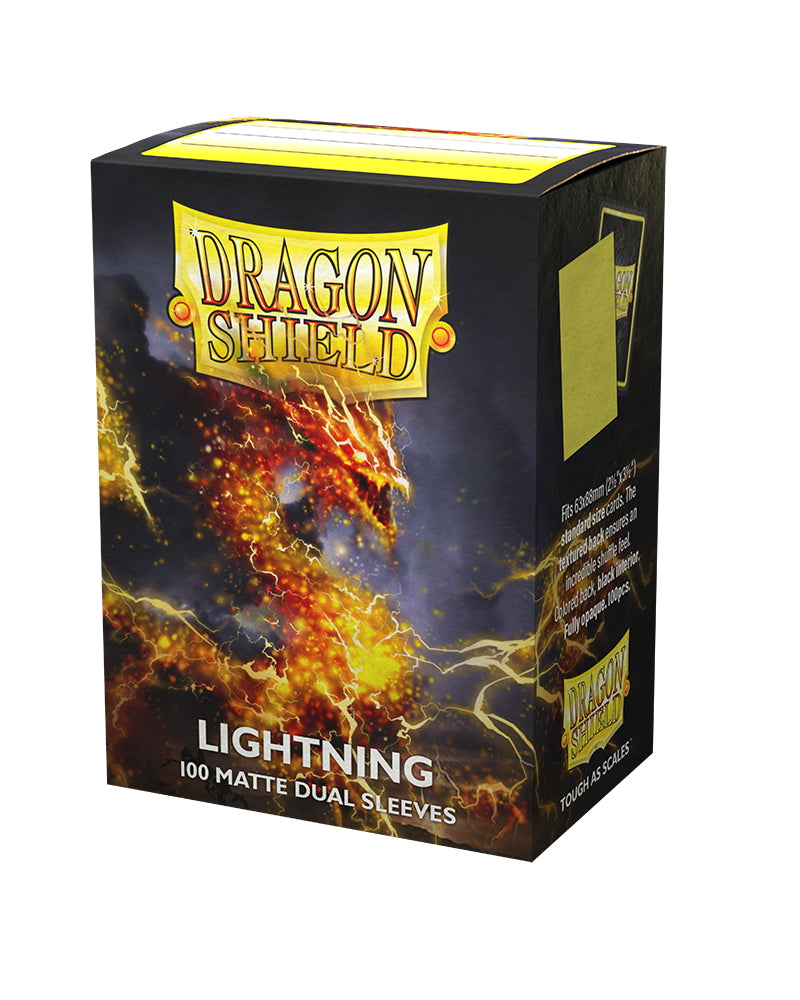 Dragon Shield Dual Sleeves Case - Matte Lightning [5 boxes]