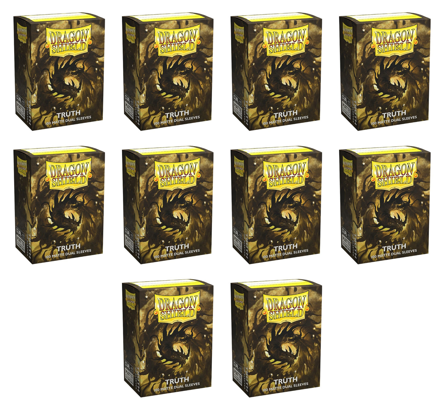 Dragon Shield Dual Sleeves Display Box - Matte Truth