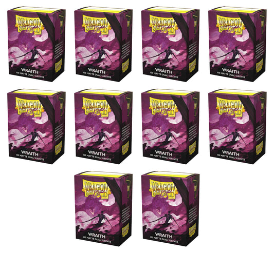 Dragon Shield Dual Sleeves Display Box - Matte Wraith