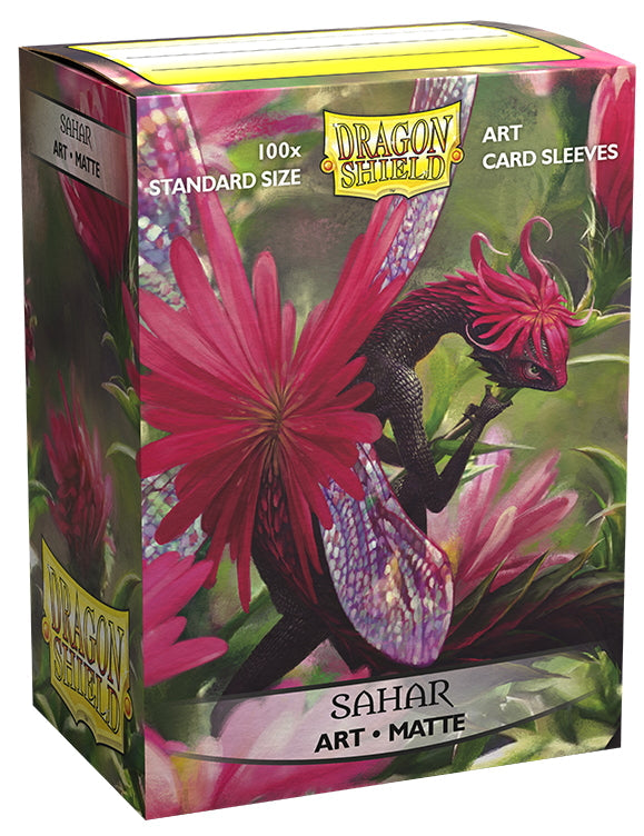 Dragon Shield Art Card Sleeves Display Box - Matte Sahar