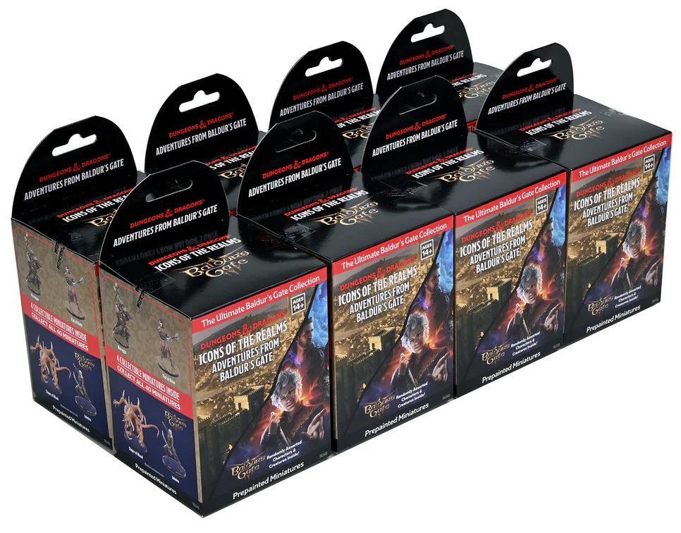 Dungeons & Dragons Miniatures: Icons of the Realms Adventures from Baldurs Gate Booster Brick