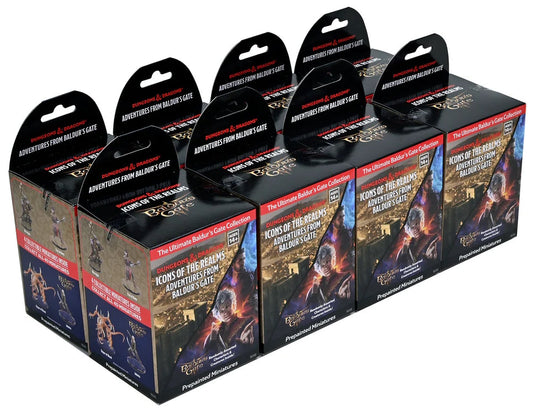 Dungeons & Dragons Miniatures: Icons of the Realms Adventures from Baldurs Gate Booster Brick