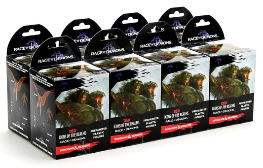 Dungeons & Dragons Miniatures: Icons of the Realms Rage of Demons Booster Brick