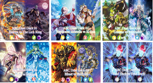 Force of Will TCG: Arcana Battle Colosseum Duel Decks [Set of 6]