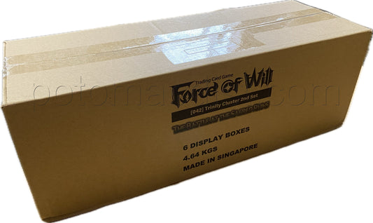 Force of Will TCG: Trinity Cluster - Battle at the Sacred Ruins Booster Case [6 boxes]