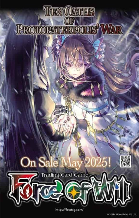 Force of Will TCG: Ten Oaths of Protopaterpolis' War Booster Case [6 boxes]