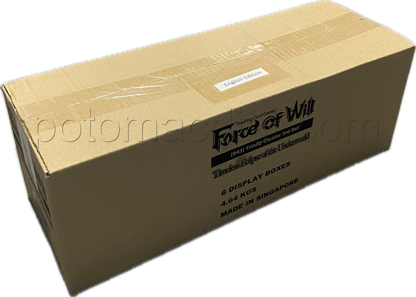 Force of Will TCG: Trinity Cluster - Timeless Eclipse of the Underworld Booster Case [6 boxes]