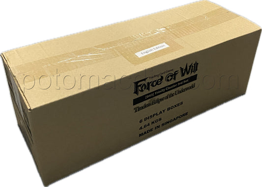 Force of Will TCG: Trinity Cluster - Timeless Eclipse of the Underworld Booster Case [6 boxes]