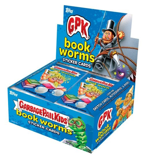 Garbage Pail Kids 2022 Series 1: Book Worms Sticker Cards Box [Hobby]