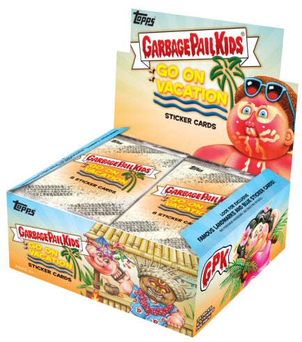 Garbage Pail Kids 2023 Series 2: Goes on Vacation Sticker Cards Box [Hobby]