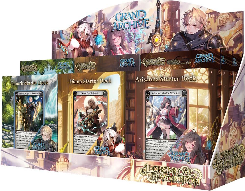 Grand Archive: Alchemical Revolution Starter Deck Box