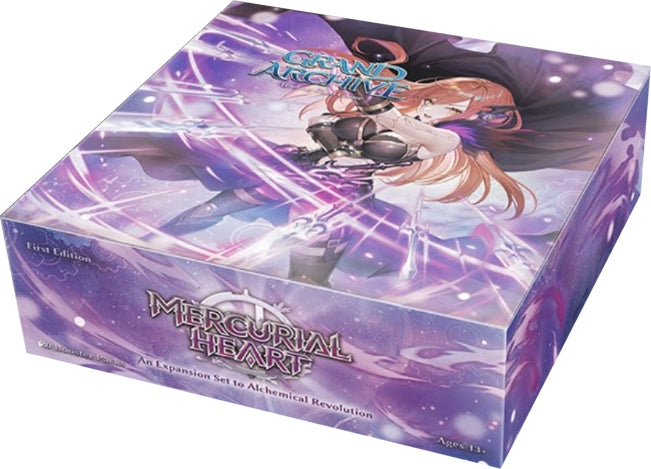 Grand Archive: Mercurial Heart Booster Case [1st Edition/6 boxes]