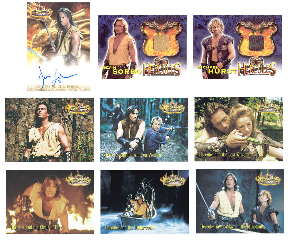 Hercules: The Movies Expansion Trading Cards Set