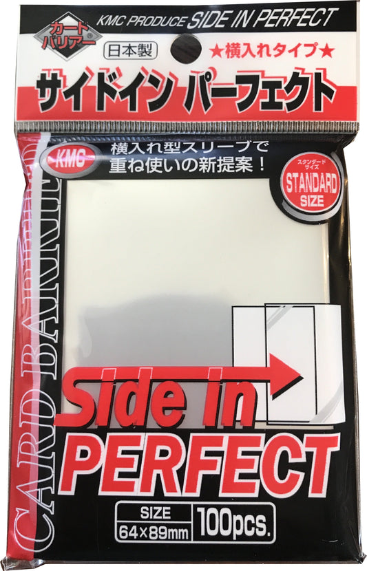 KMC Standard Size Sleeves - Perfect Size (Perfect Fit) Side In (Side Load) Pack