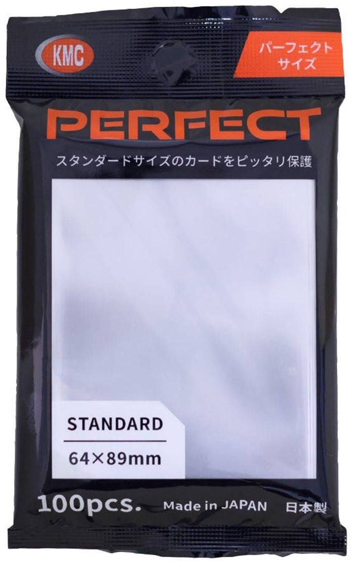 KMC Standard Size Sleeves - Perfect Size (Perfect Fit) Case [30 packs]