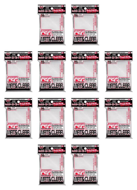 KMC Standard Oversized Sleeves - Character Guard [Matte Clear/10 packs]