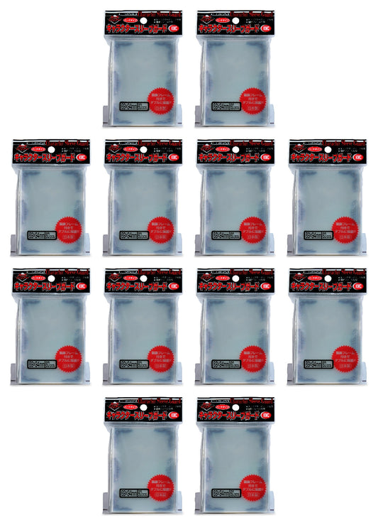 KMC Standard Oversized Sleeves - Character Guard [Silver/10 packs]