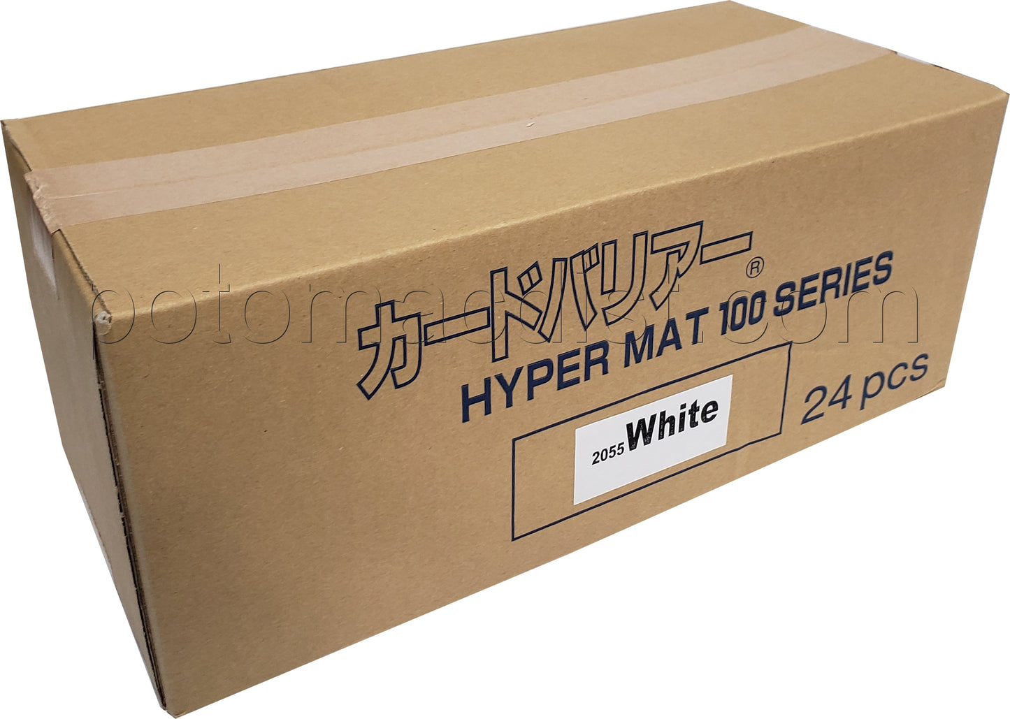 KMC Hyper Matte USA 100 ct. Standard Size Sleeves - White Case [24 packs]