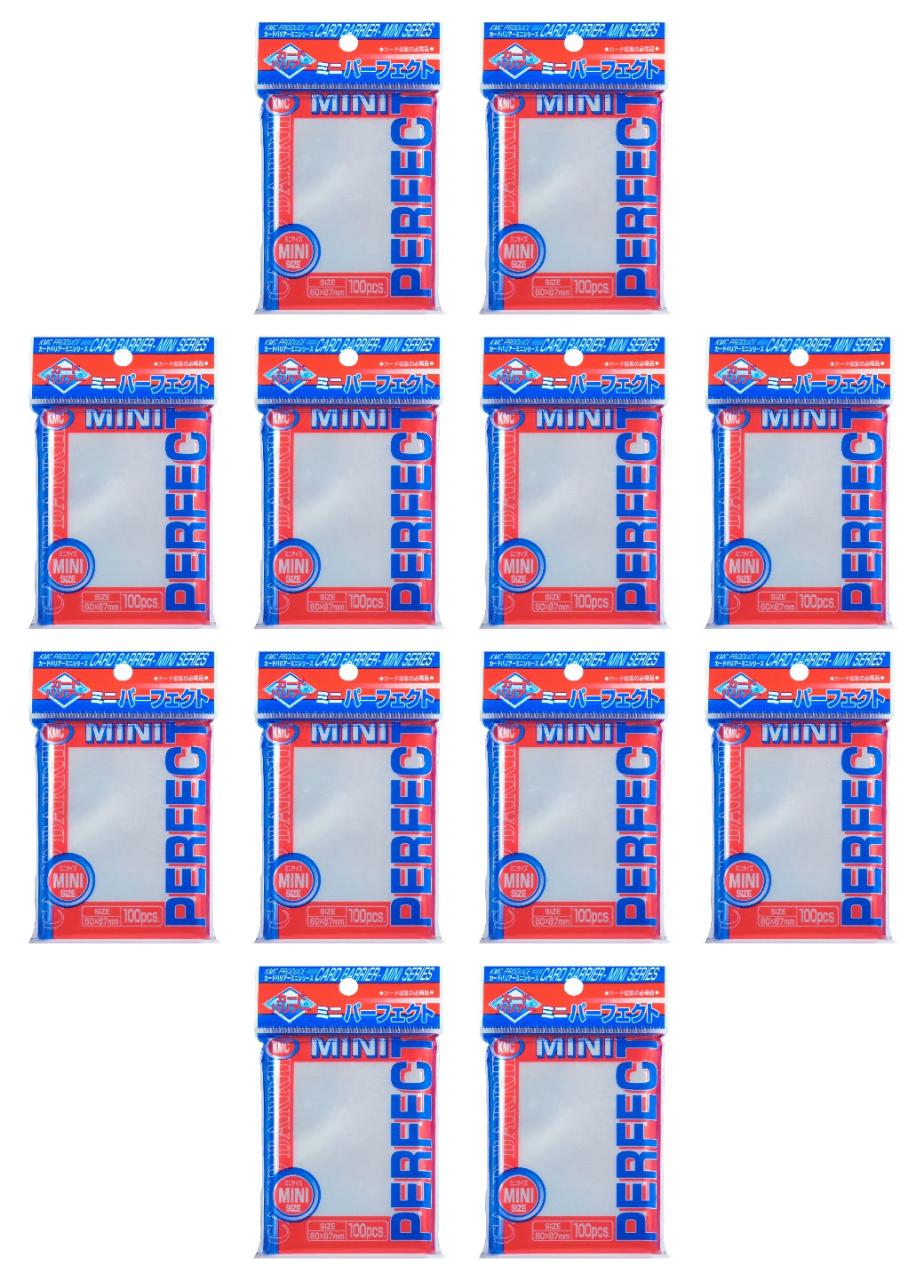 KMC Card Barrier Mini Series Yu-Gi-Oh Size Sleeves - Perfect Size (Perfect Fit) [10 packs]
