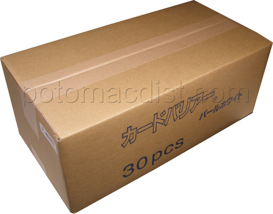 KMC Card Barrier Super Series Standard Size Sleeves - Pearl White Case [30 packs]