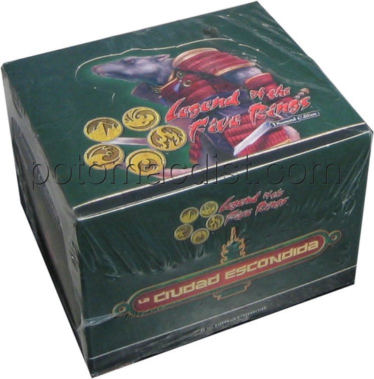 Legend of the Five Rings [L5R] CCG: Hidden City (La Ciudad Escondida) Booster Box [Spanish]