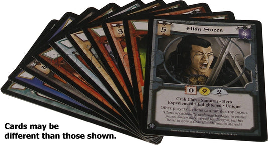 Legend of the Five Rings [L5R] CCG: Samurai Edition 10 Random Rare Cards