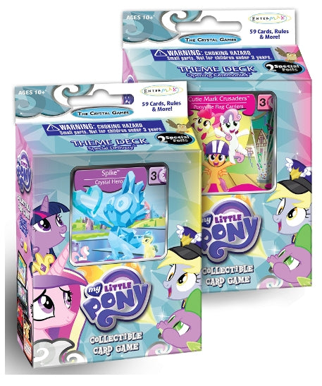 My Little Pony CCG: The Crystal Games Theme Deck Set [2 decks]