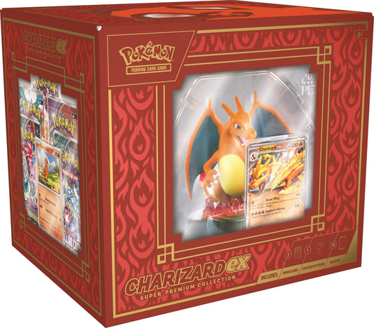 Pokemon TCG: Scarlet & Violet Charizard Ex Super-Premium Collection Case [4]