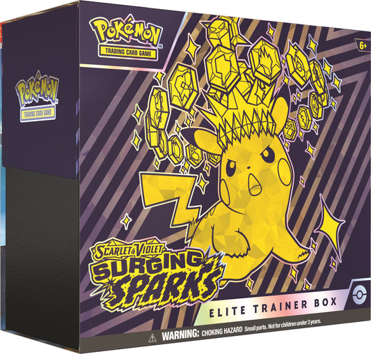 Pokemon TCG: Scarlet & Violet Surging Sparks Elite Trainer Box