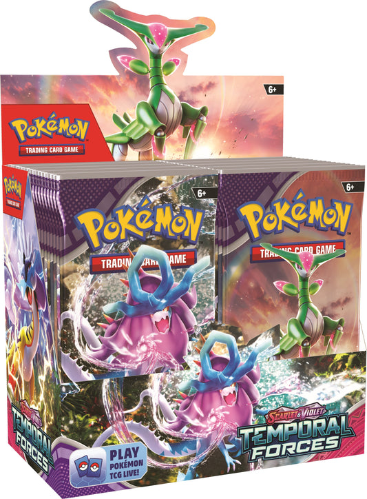 Pokemon TCG: Scarlet & Violet Temporal Forces Booster Box