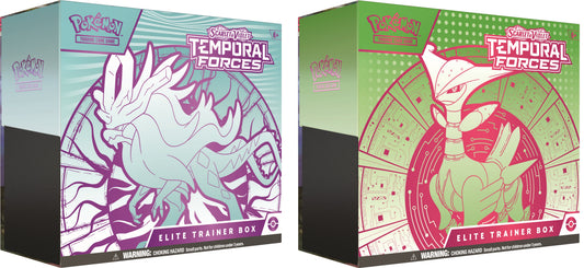 Pokemon TCG: Scarlet & Violet Temporal Forces Elite Trainer Case [10 boxes]