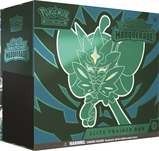 Pokemon TCG: Scarlet & Violet Twilight Masquerade Elite Trainer Box