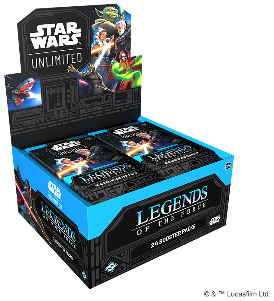 Star Wars Unlimited: Legnds of the Force Booster Case [6 boxes]