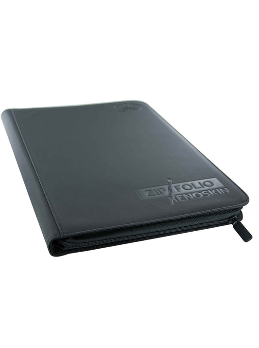 Ultimate Guard XenoSkin Black 18-Pocket ZipFolio Case [12 ZipFolios]