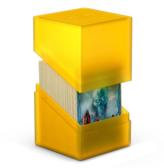 Ultimate Guard Boulder Amber Deck Case 100+ [Case of 24]