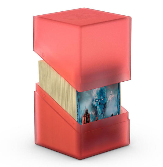 Ultimate Guard Boulder Ruby Deck Case 100+ [Case of 24]