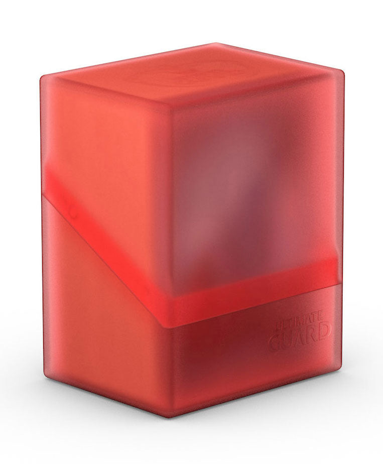 Ultimate Guard Boulder Ruby Deck Case 80+ [Case of 24]