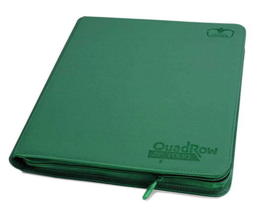 Ultimate Guard XenoSkin Green QuadRow ZipFolio