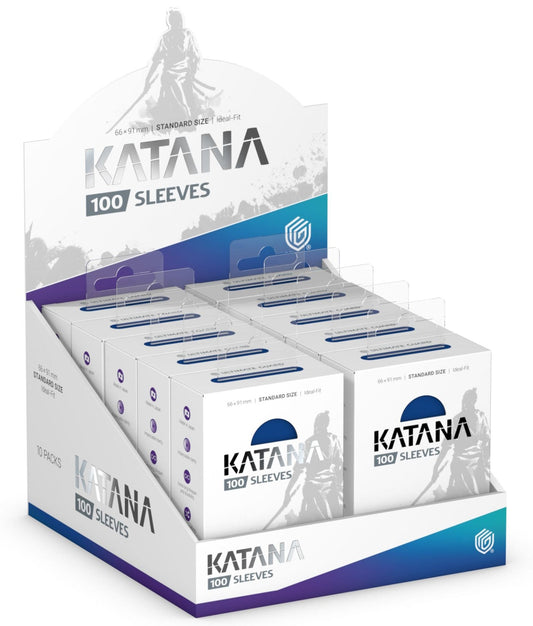 Ultimate Guard Katana Standard Size Blue Bird Sleeves Box [10 packs]