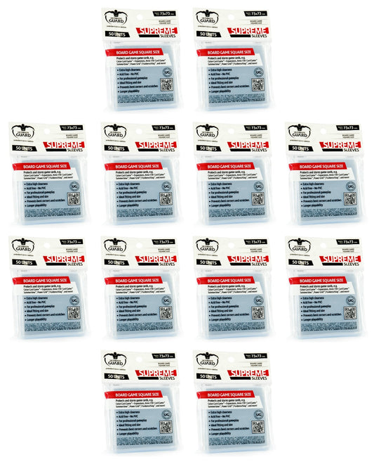 Ultimate Guard Supreme Square Board Game Sleeves [10 Packs]