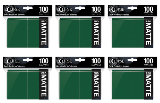 Ultra Pro Pro-Matte Eclipse Standard Size Deck Protectors Box - Forest Green