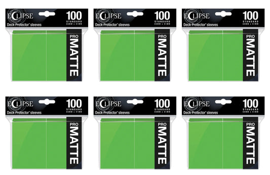 Ultra Pro Pro-Matte Eclipse Standard Size Deck Protectors Box - Lime Green