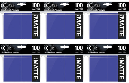 Ultra Pro Pro-Matte Eclipse Standard Size Deck Protectors Box - Royal Purple