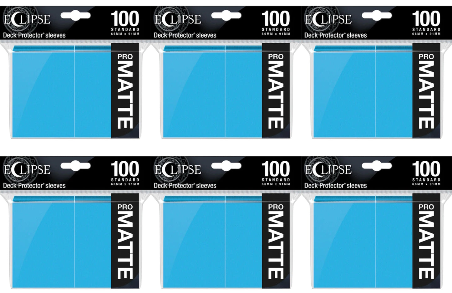 Ultra Pro Pro-Matte Eclipse Standard Size Deck Protectors Box - Sky Blue
