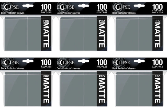 Ultra Pro Pro-Matte Eclipse Standard Size Deck Protectors Box - Smoke Grey