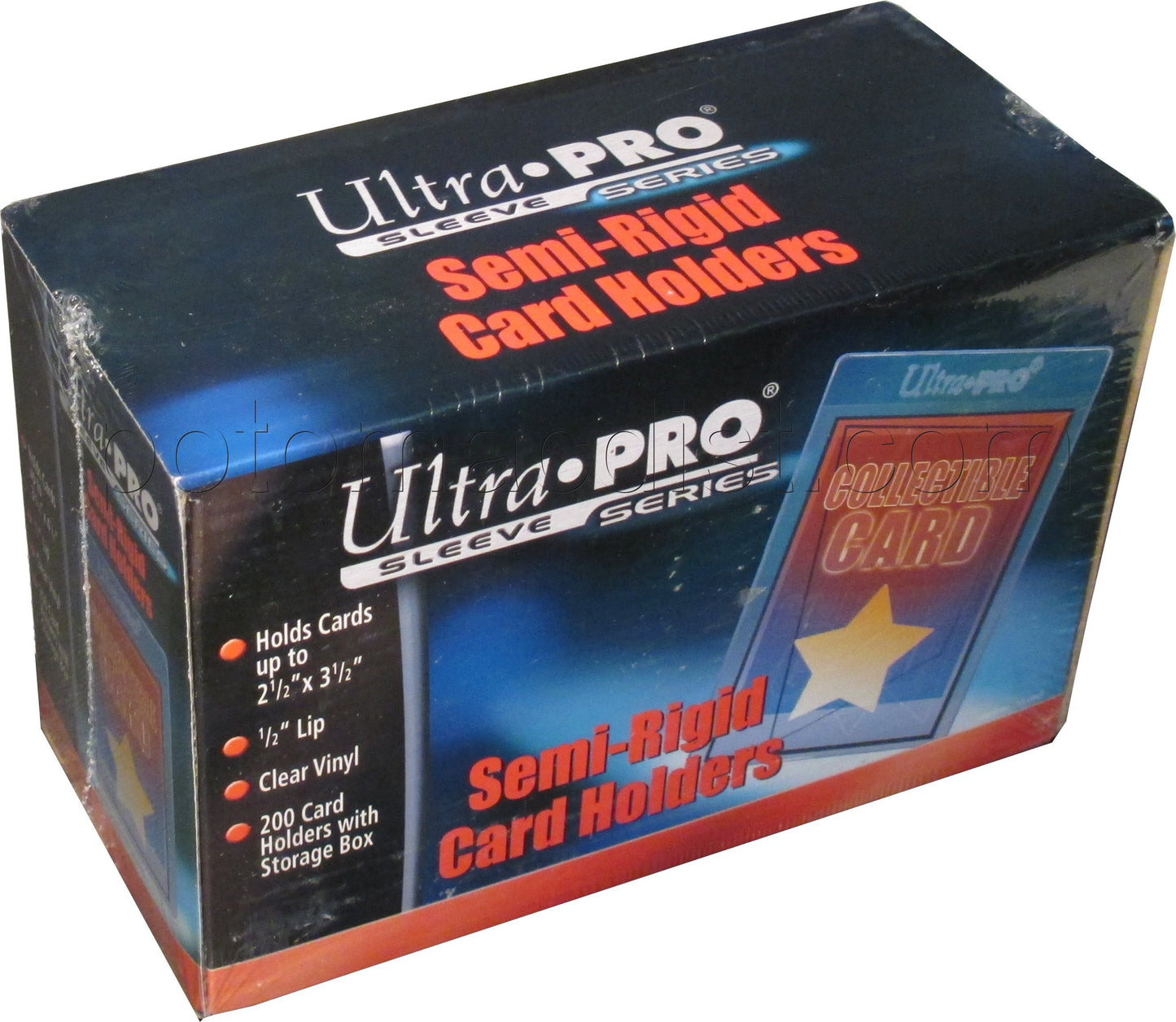 Ultra Pro Semi-Rigid Card Holders Box [200 Semi-Rigids]